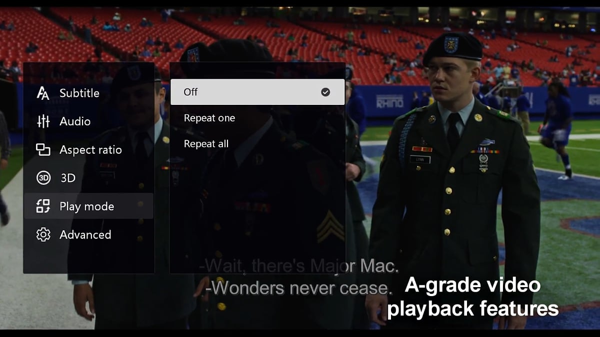 Zidoo X20 Pro - Menu videa