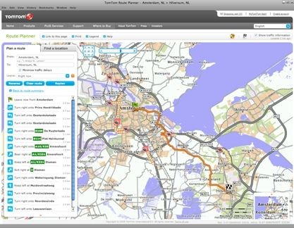 TomTom Route Planner