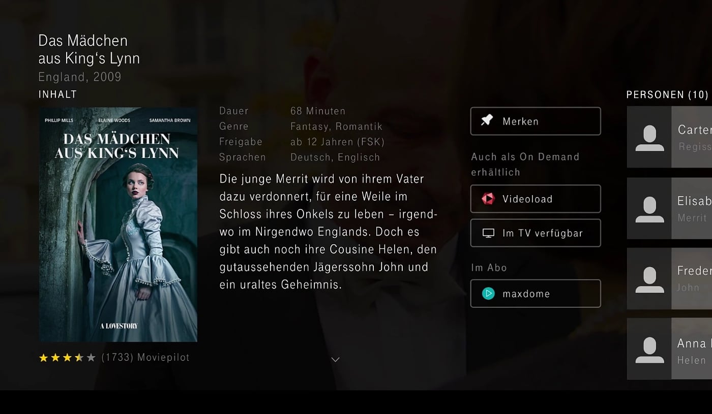 EntertainTV - Nahrávání a práce s nahrávkami