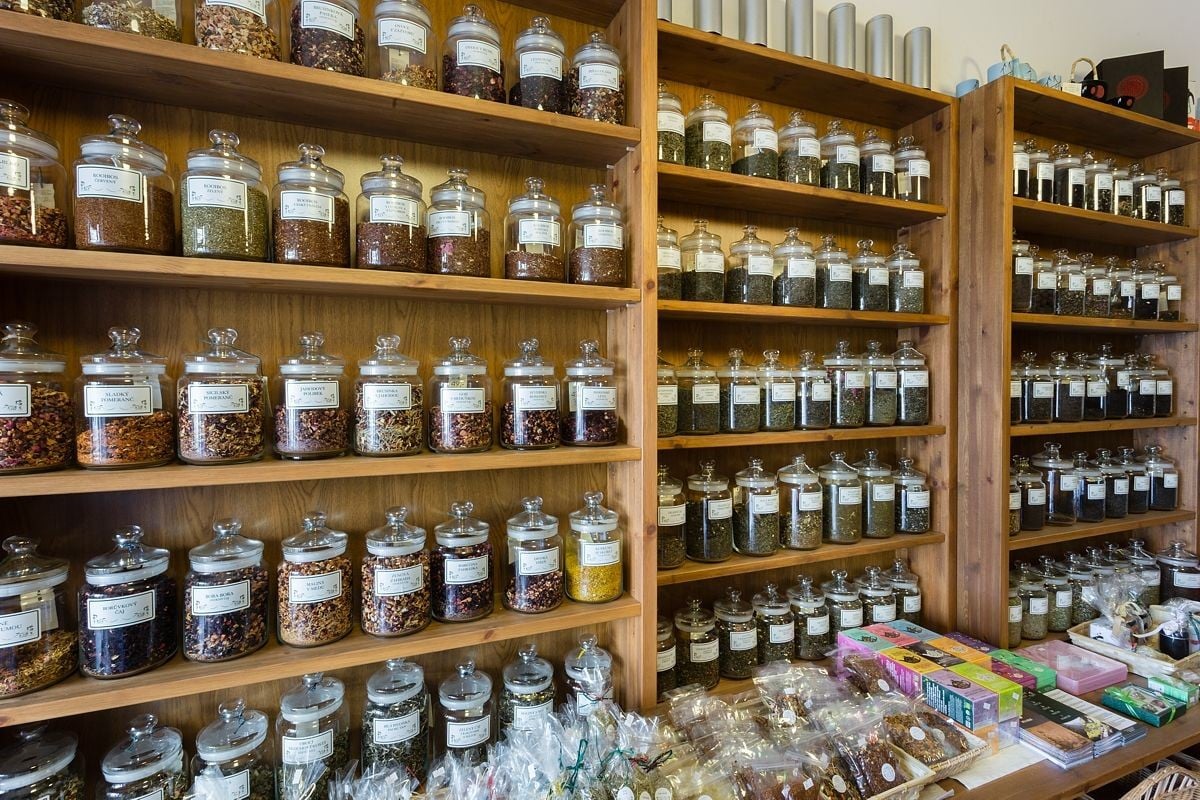 Pohled do obchodu Království chuti