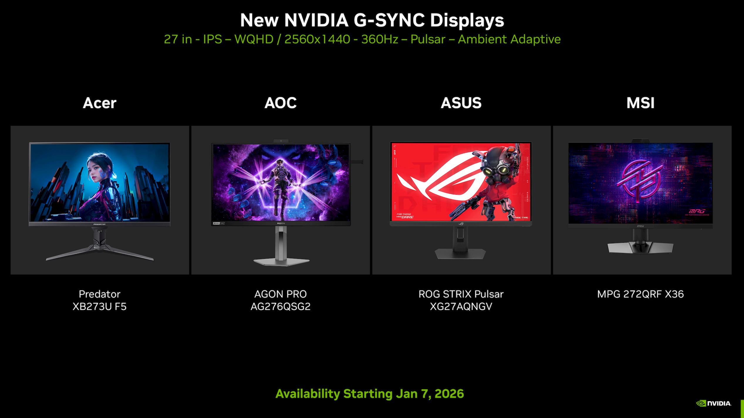 Nvidia uvádí technologii G-Sync Pulsar