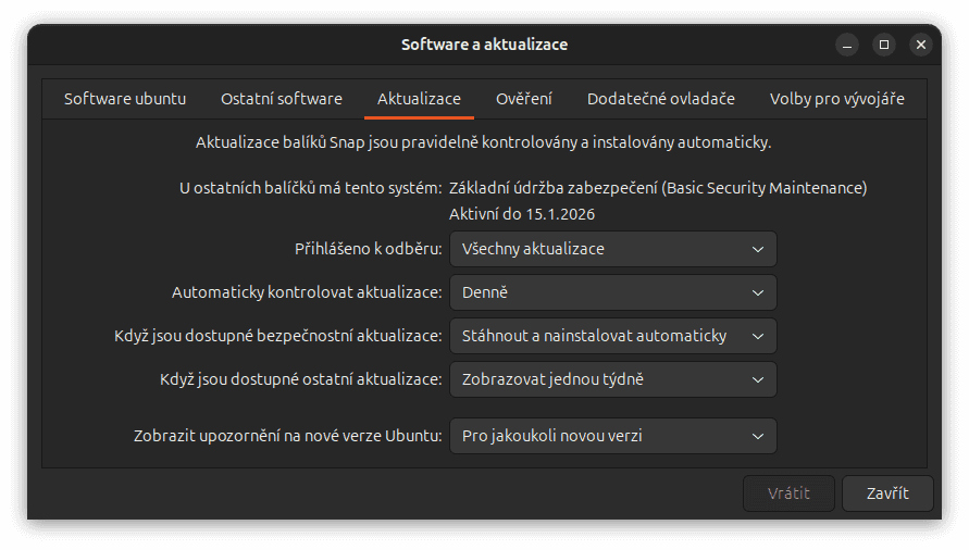 Ubuntu 25.04 (dodatek)