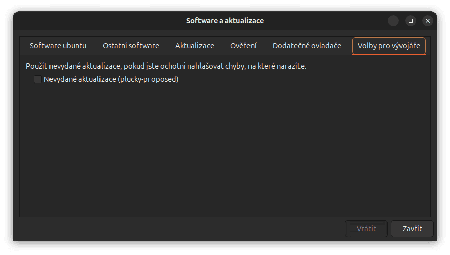 Ubuntu 25.04 (dodatek)