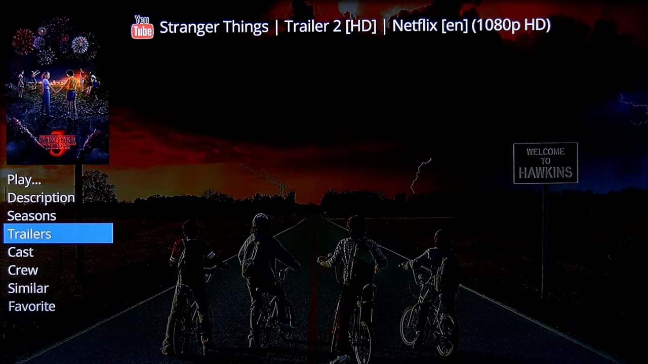 Uživatelské rozhraní Dune HD – katalog multimédií – seriály