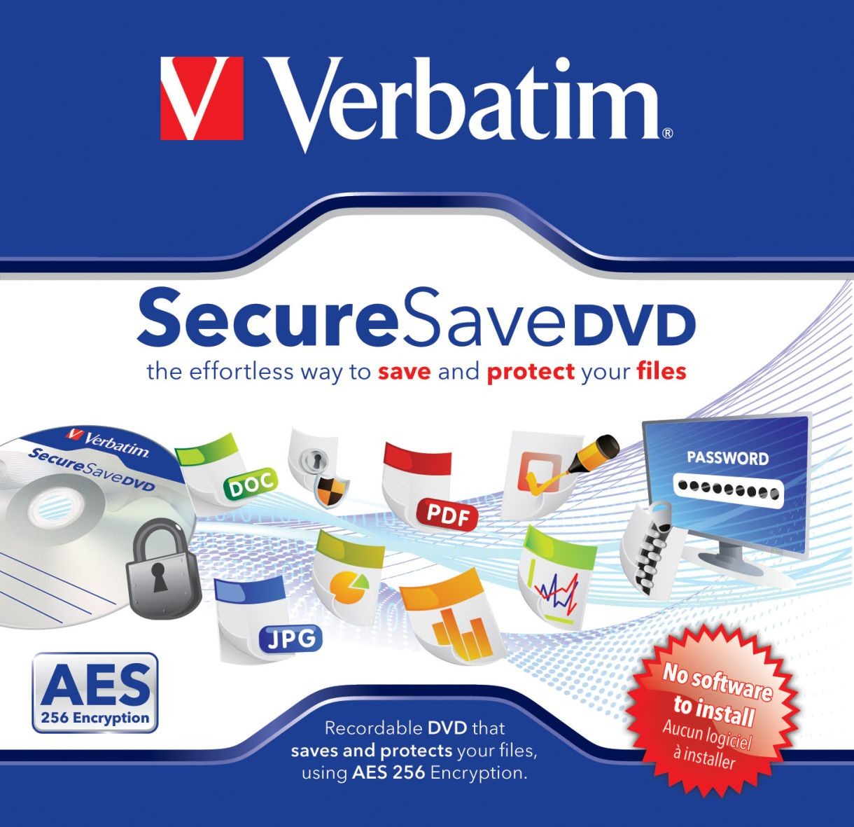 Verbatim SecureSave DVD