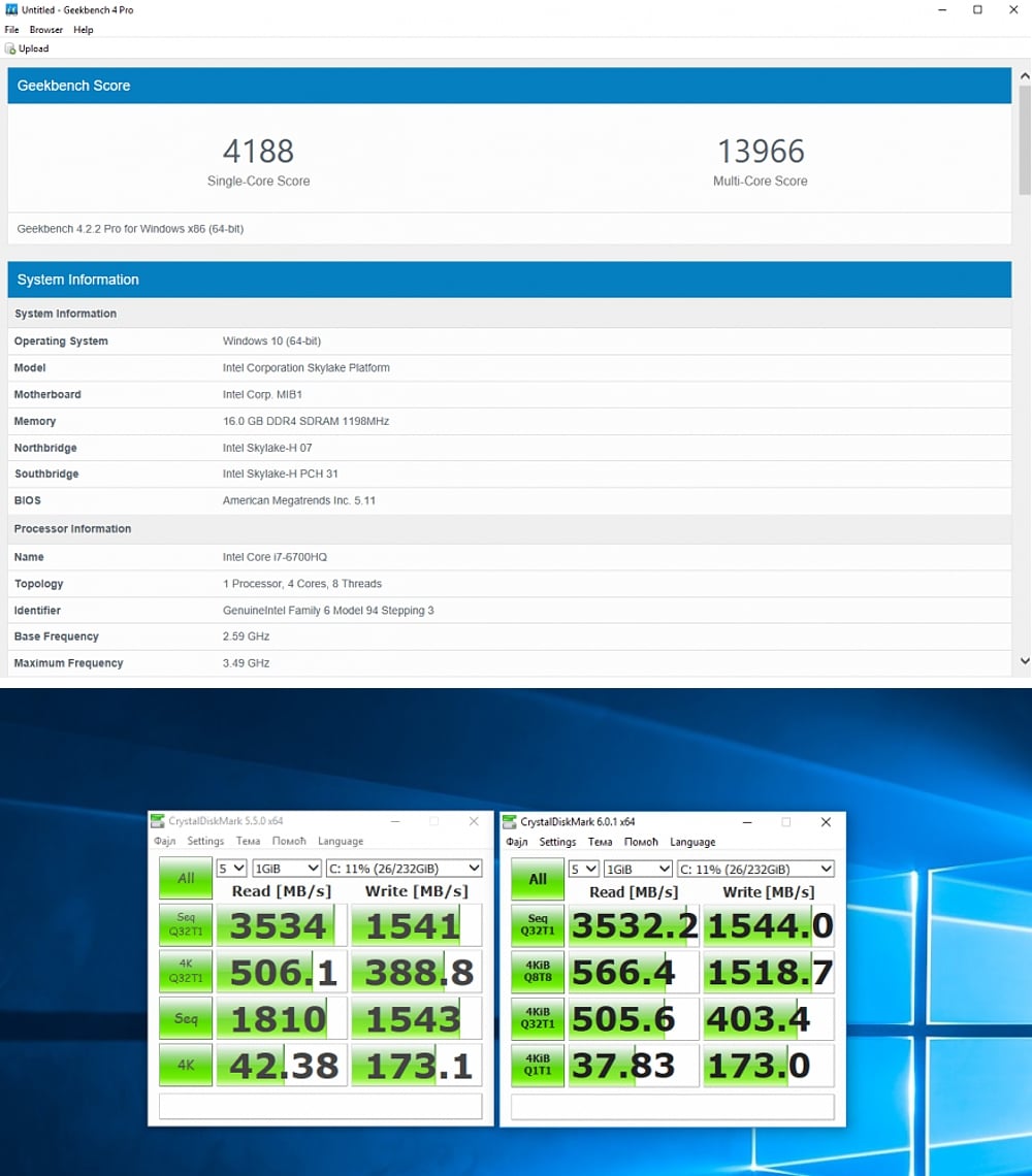 Benchmarky Alfawise B1