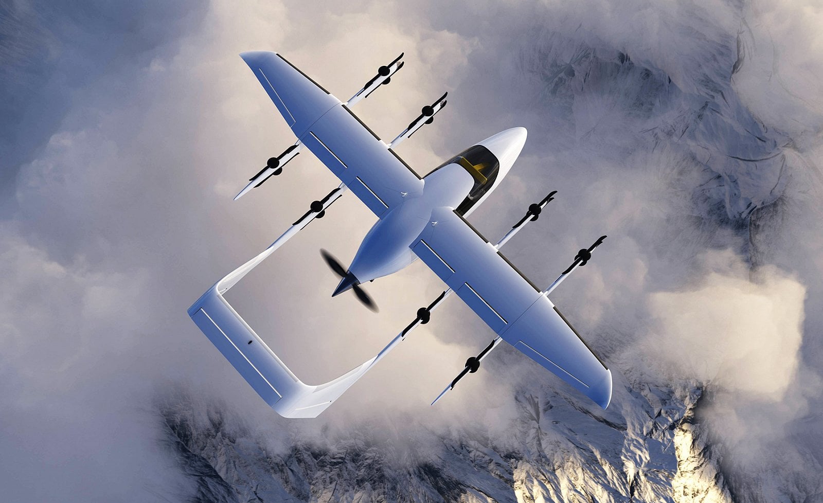 Vizualizace letadla Zuri