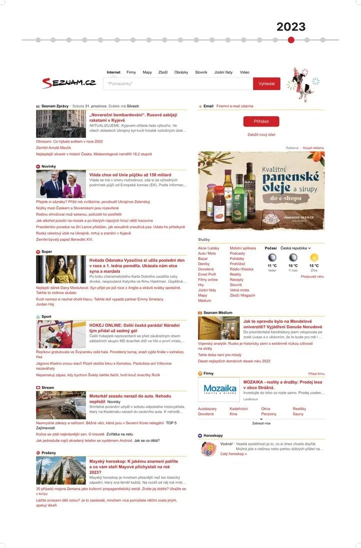 Seznam.cz slaví 30 let