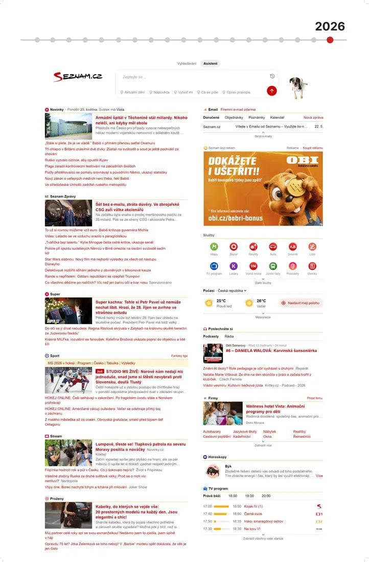 Seznam.cz slaví 30 let