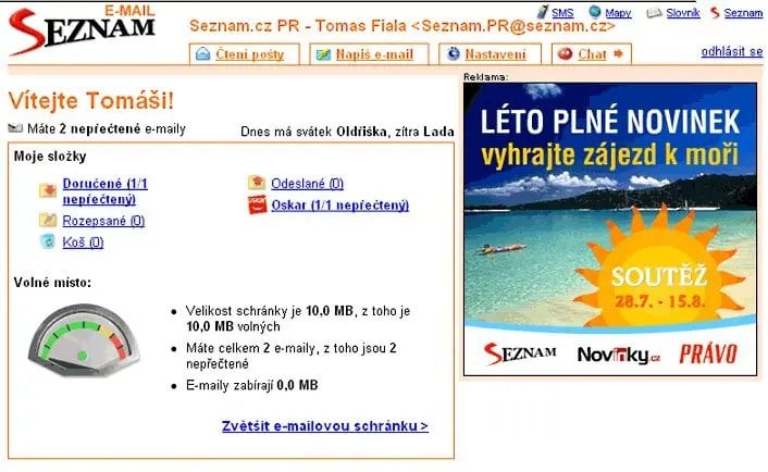 Seznam.cz slaví 30 let
