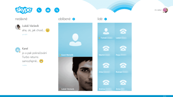 Skype pro Windows RT se řadí ke klientům, které brzy přestanou fungovat