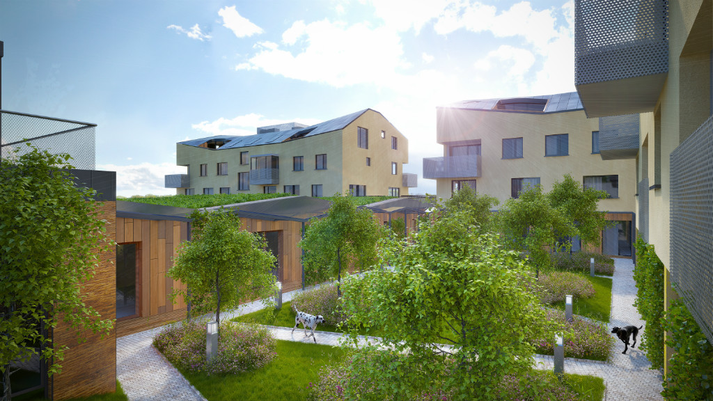 Rezidenční bydlení v Dobřichovicích patří mezi unikátní developerské projekty, především kvůli tomu, že pojí bytové objekty s těmi nebytovými. Vše se nachází v jednom uzavřeném areálu, jenž prošel kompletní rekonstrukcí a novou výstavbou. Bytové domy jsou předurčeny jak pro mladé, tak postarší občany, kterým je vyčleněno několik jednotek se zvláštním přístupem. Narazit můžete na plnohodnotné zázemí včetně podzemních garáží, balkonů, teras nebo předzahrádek. Dispoziční řešení 1+kk až 4+kk přináší velikost podlahových ploch od od 31,2 m2 do 119 m2. Lokalita nabízí vše potřebné včetně autobusových zastávek, restaurací, škol a školek.