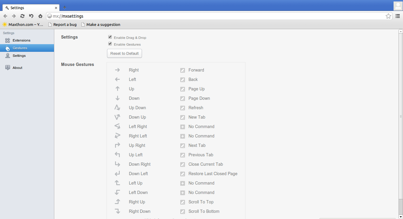 A asi nejzajímavější vlastnost - gestikulace myší...