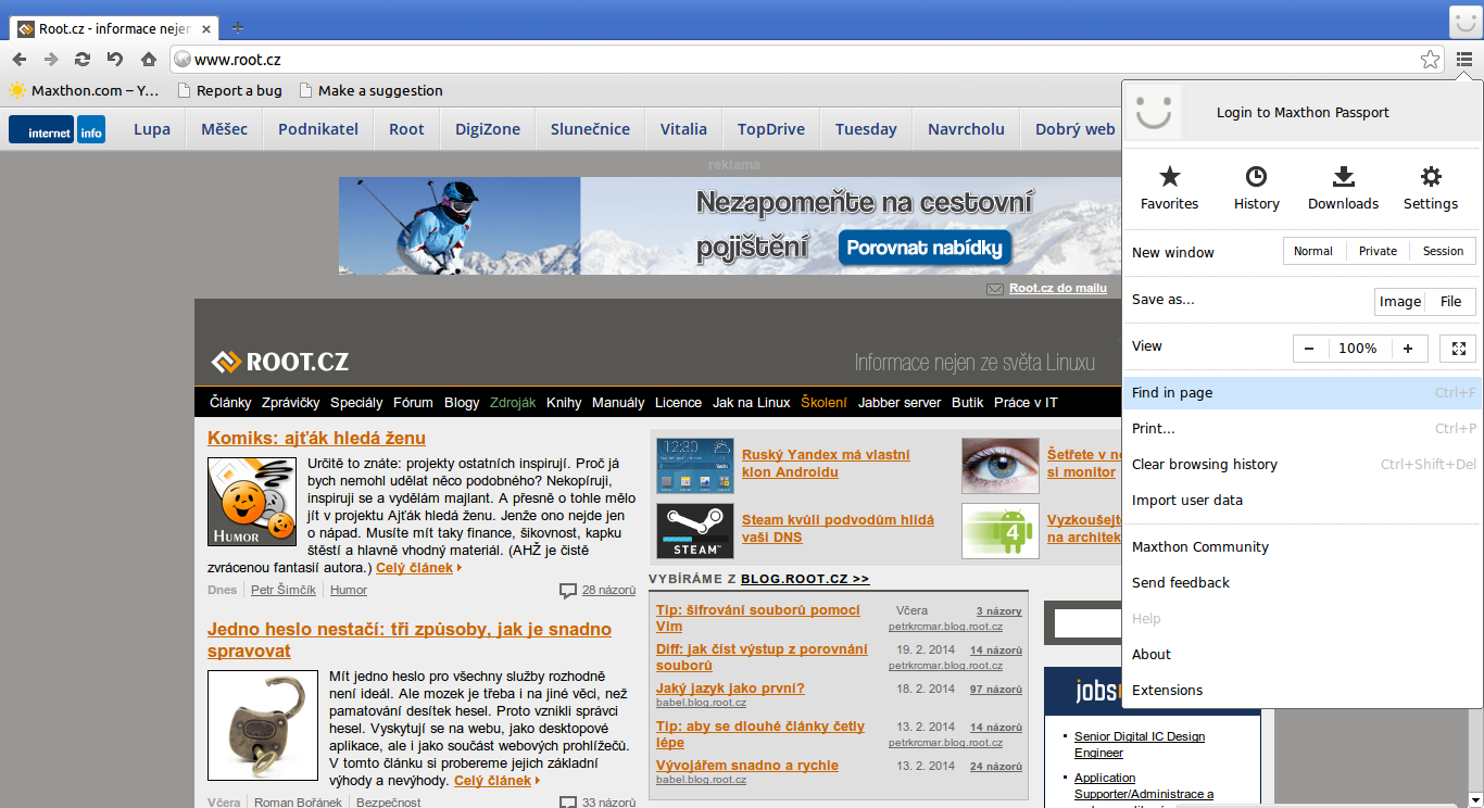 Maxthon pro Linux (beta)