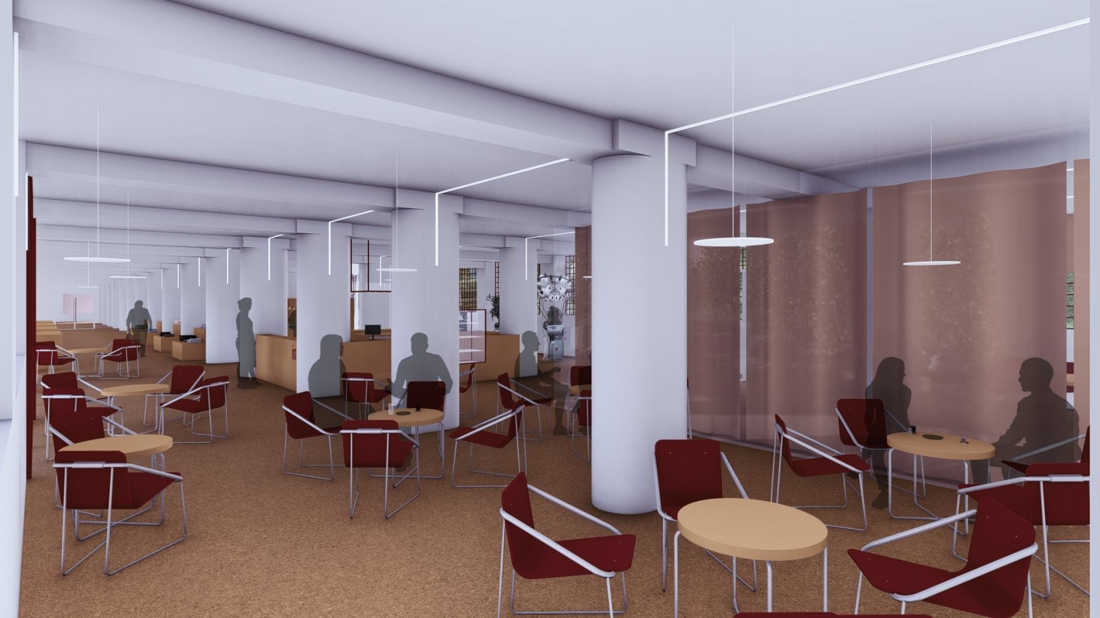 Vizualizace návštěvnického centra v Schindlerové pletárně v Krásné Lípě