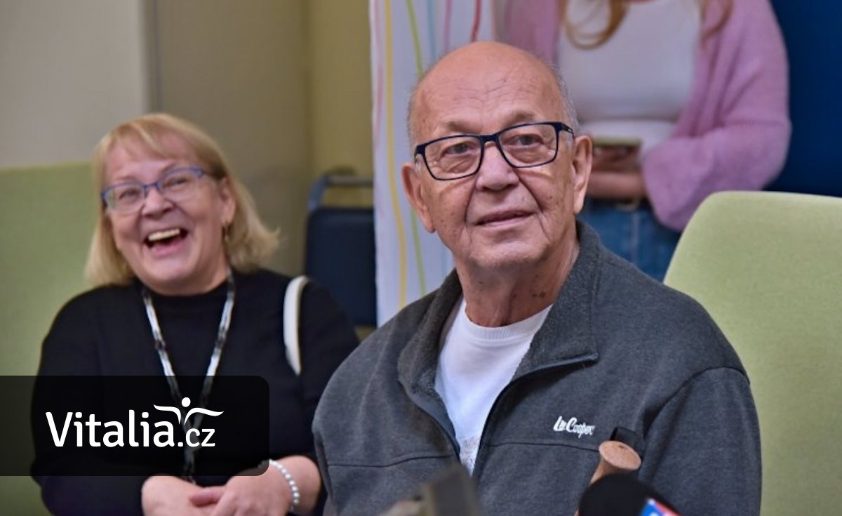 Udělalo se mu špatně a omdlel. Byl to těžký infarkt, včasná pomoc Josefovi zachránila život