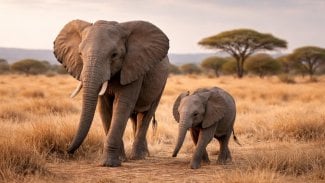 Dva sloni, maskoti PostgreSQL