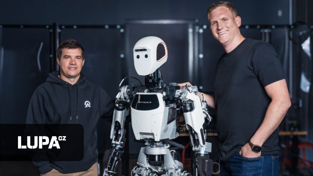Čeští investoři z Rockaway investovali do amerických humanoidů. A to po boku Googlu nebo Mercedes-Benz