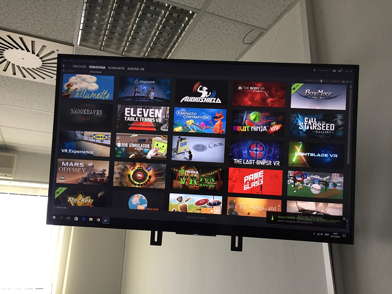 Avatar VR u O2 Arény.