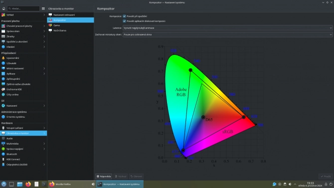 Falešný kompozitor v KDE Plasma