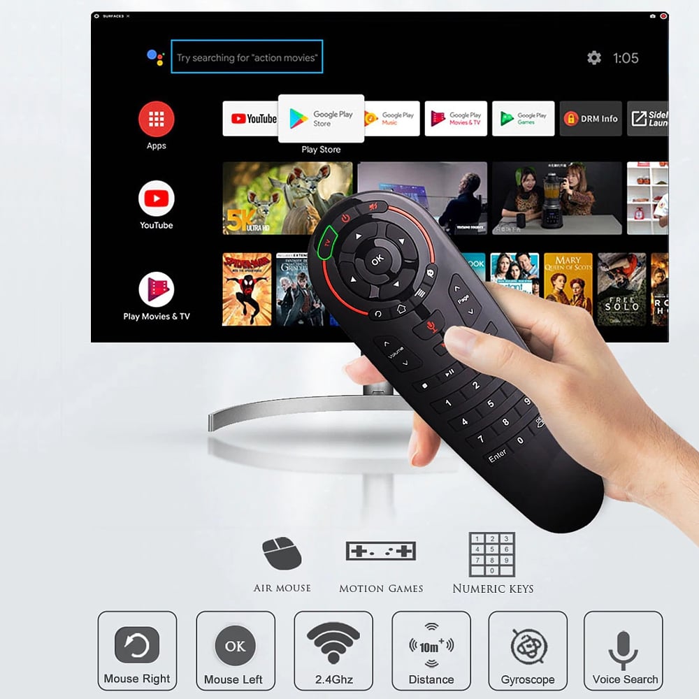 HK1 Super s ovladačem G30