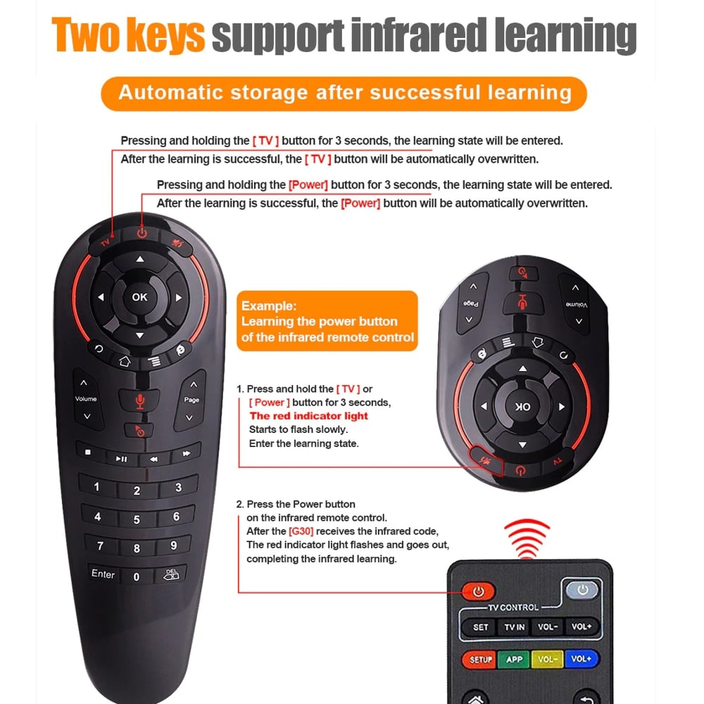 HK1 Super s ovladačem G30