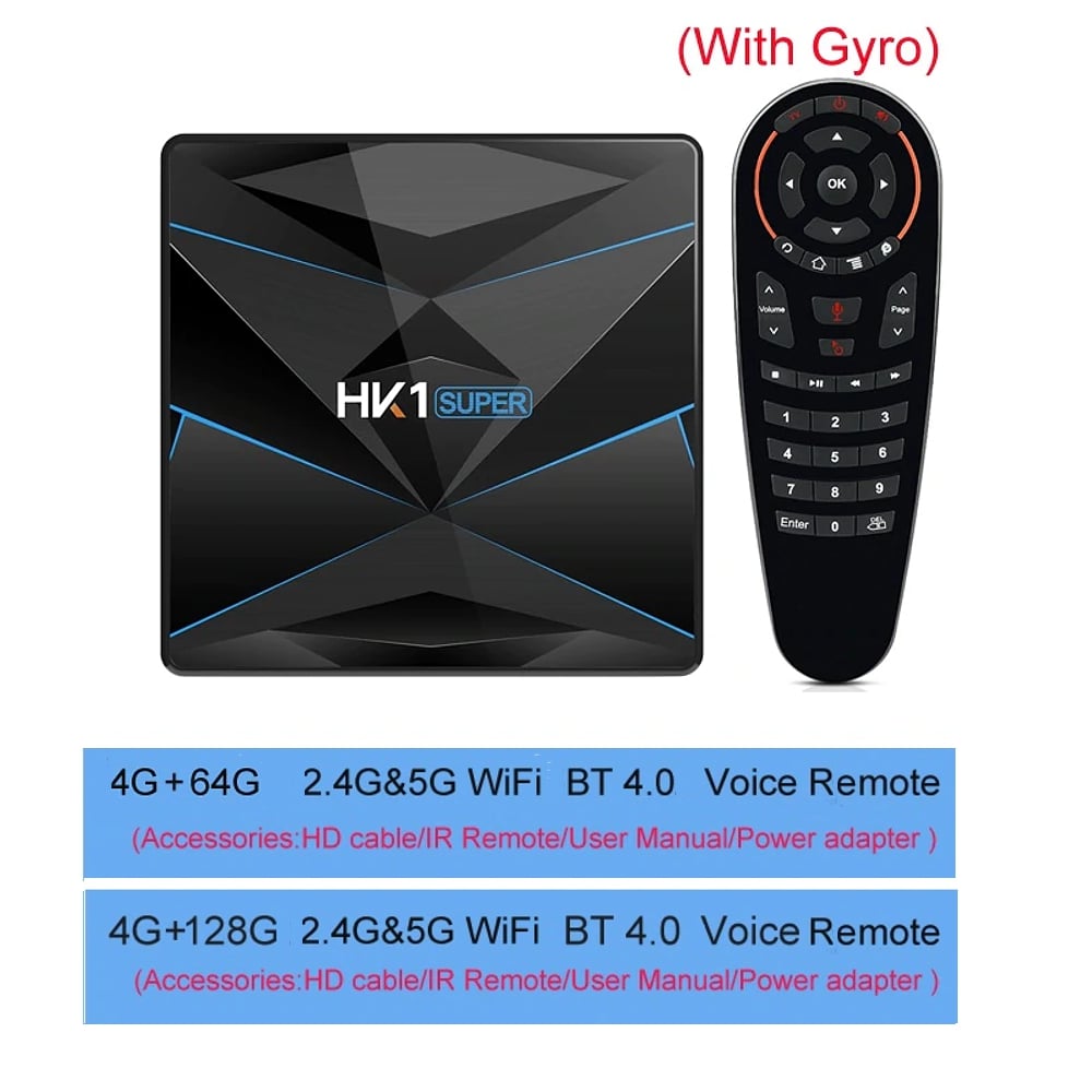 HK1 Super s ovladačem G30