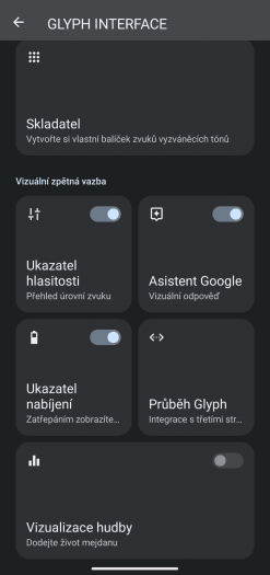 Glyph nabízejí široké možnosti přizpůsobení