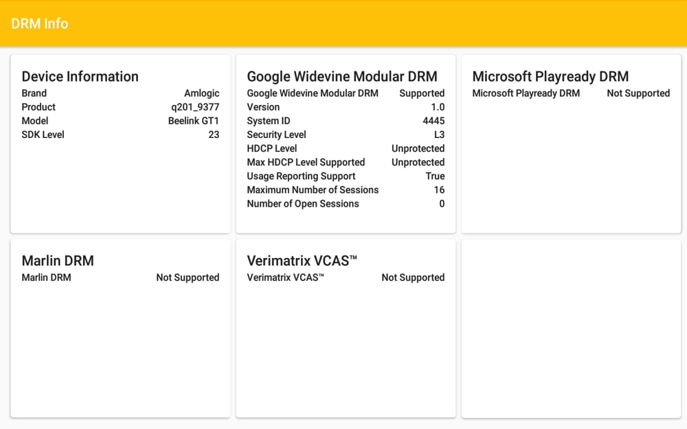Benchmarky – tovární specifikace