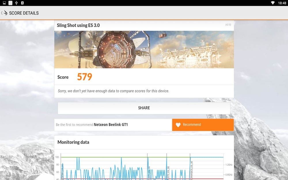 Benchmarky – tovární specifikace