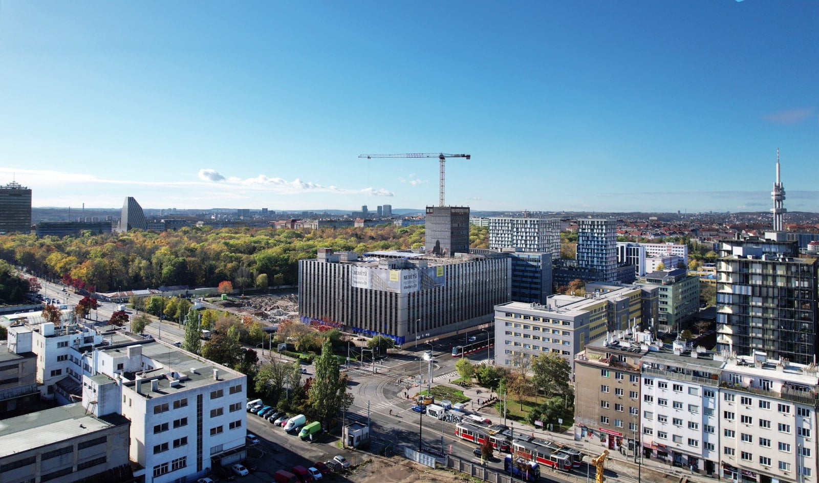 Centrum Nového Žižkova_stav nyní a "po"