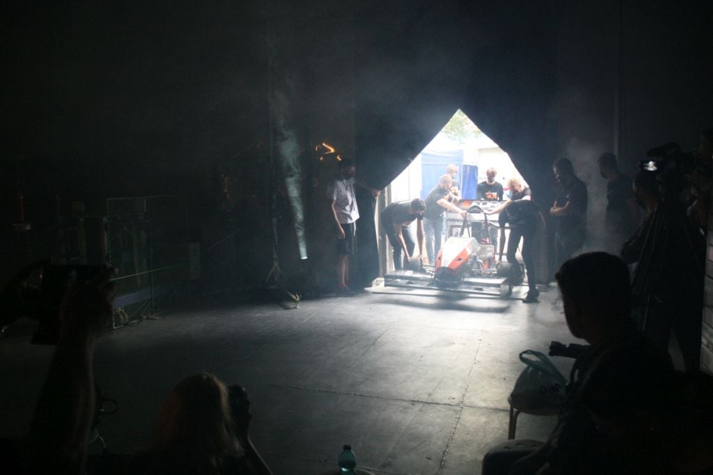 eForce FEE Prague samořiditelná formule