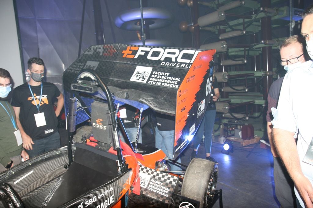 eForce FEE Prague samořiditelná formule