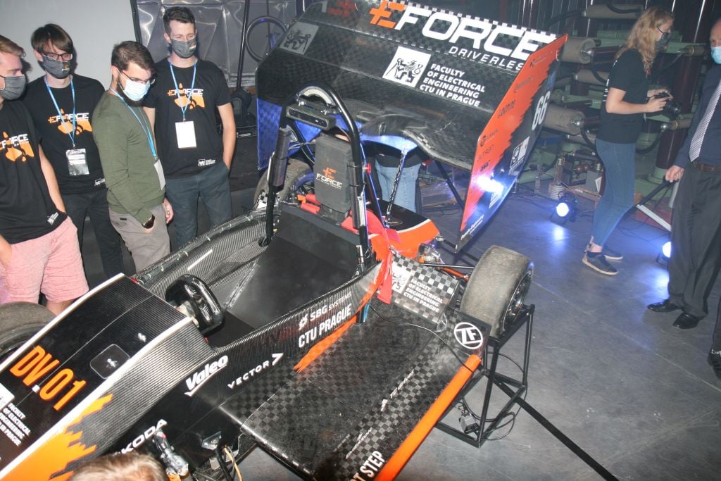 eForce FEE Prague samořiditelná formule