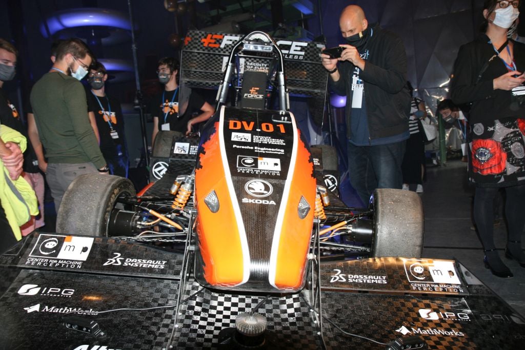 eForce FEE Prague samořiditelná formule