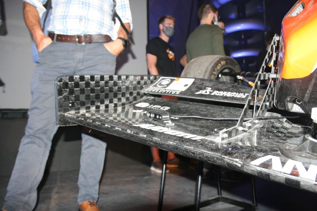 eForce FEE Prague samořiditelná formule