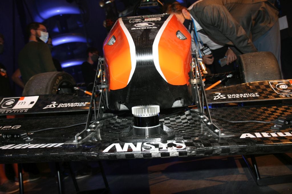 eForce FEE Prague samořiditelná formule