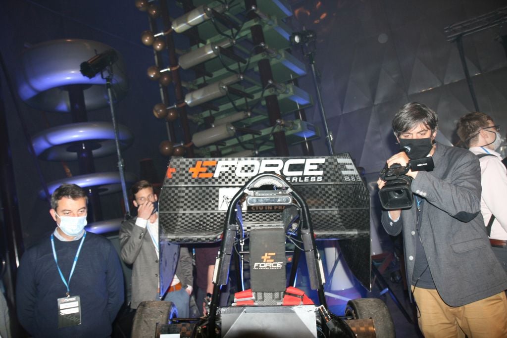 eForce FEE Prague samořiditelná formule