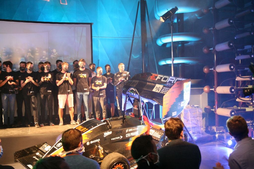 eForce FEE Prague samořiditelná formule