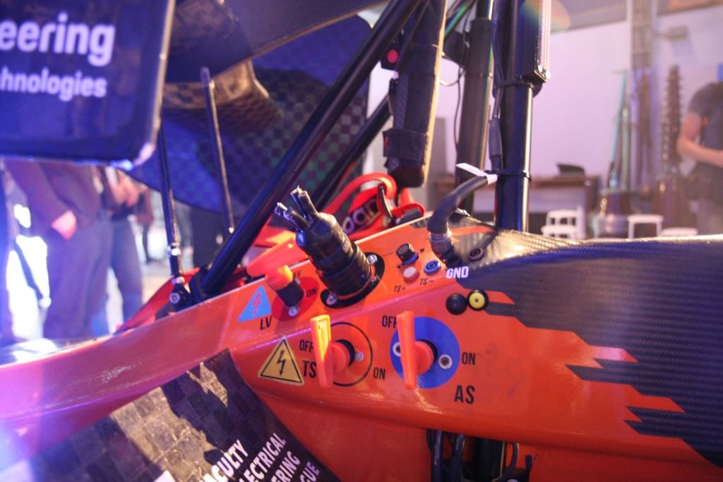 eForce FEE Prague samořiditelná formule