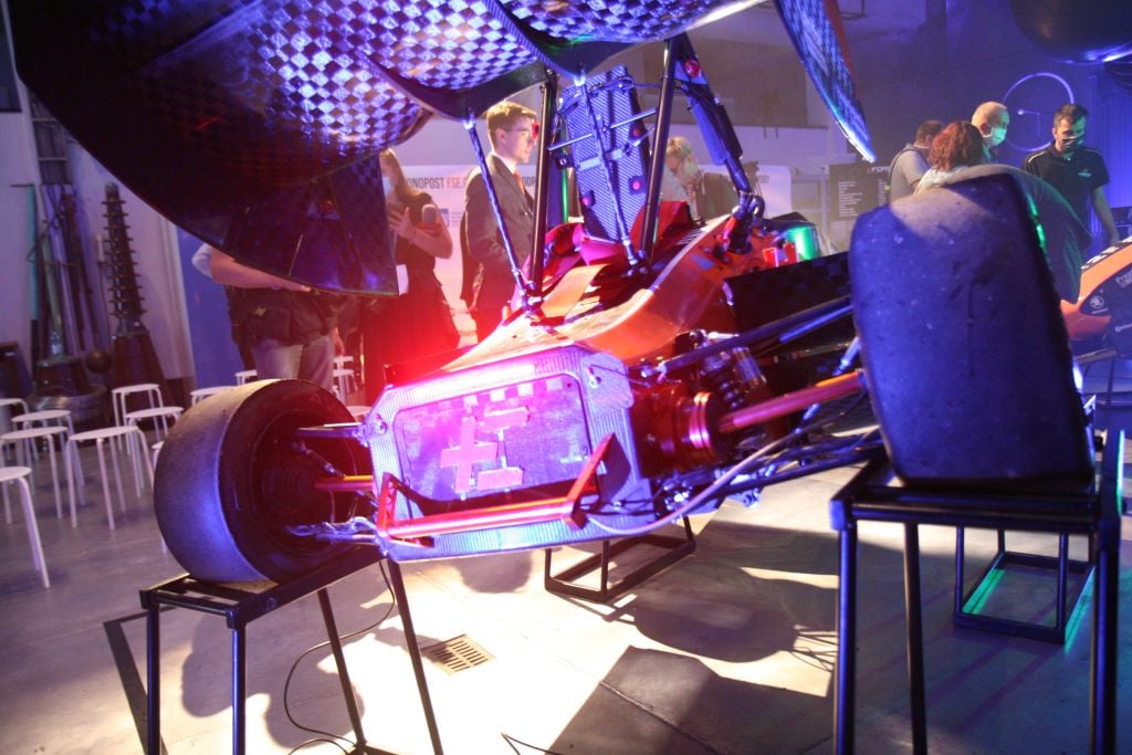 eForce FEE Prague samořiditelná formule