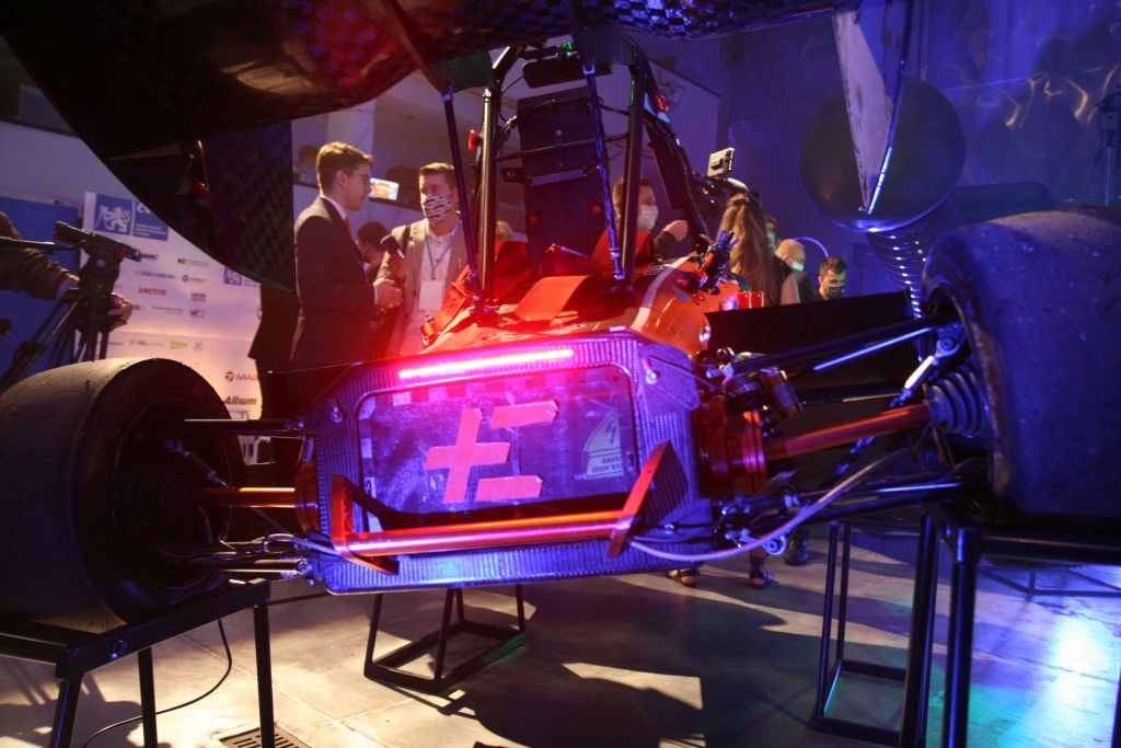 eForce FEE Prague samořiditelná formule