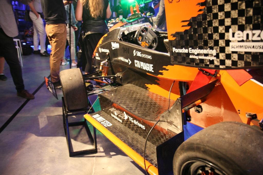 eForce FEE Prague samořiditelná formule