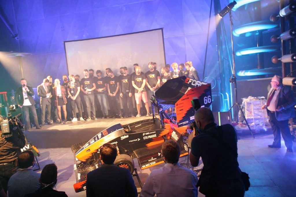 eForce FEE Prague samořiditelná formule