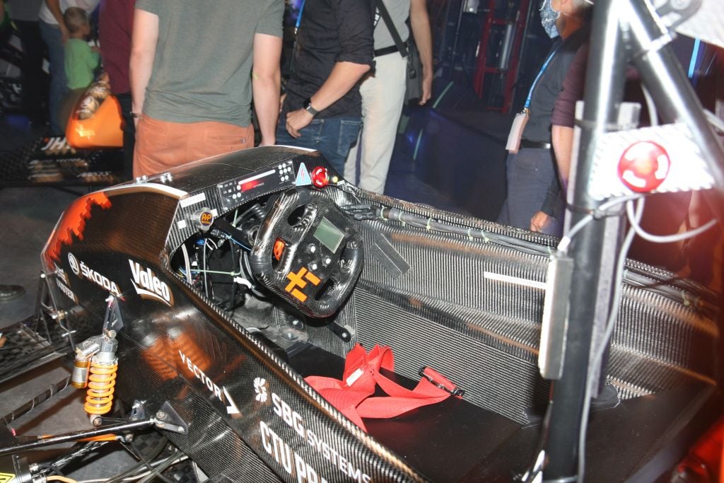 eForce FEE Prague samořiditelná formule