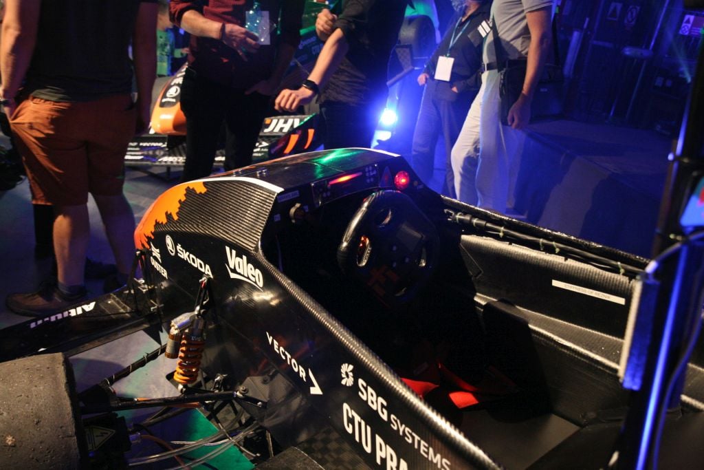 eForce FEE Prague samořiditelná formule