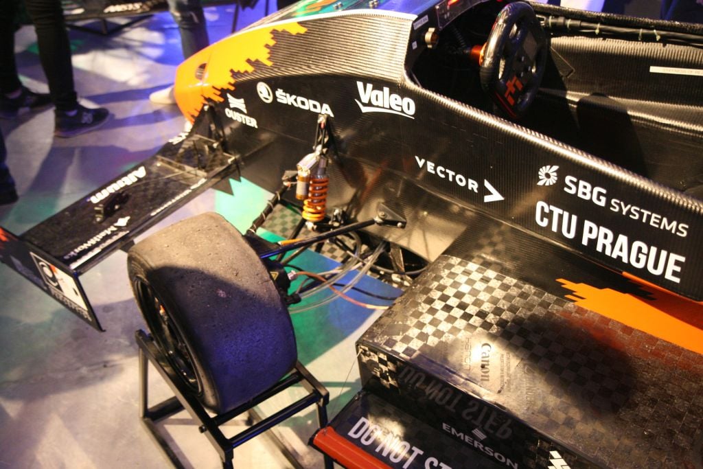 eForce FEE Prague samořiditelná formule