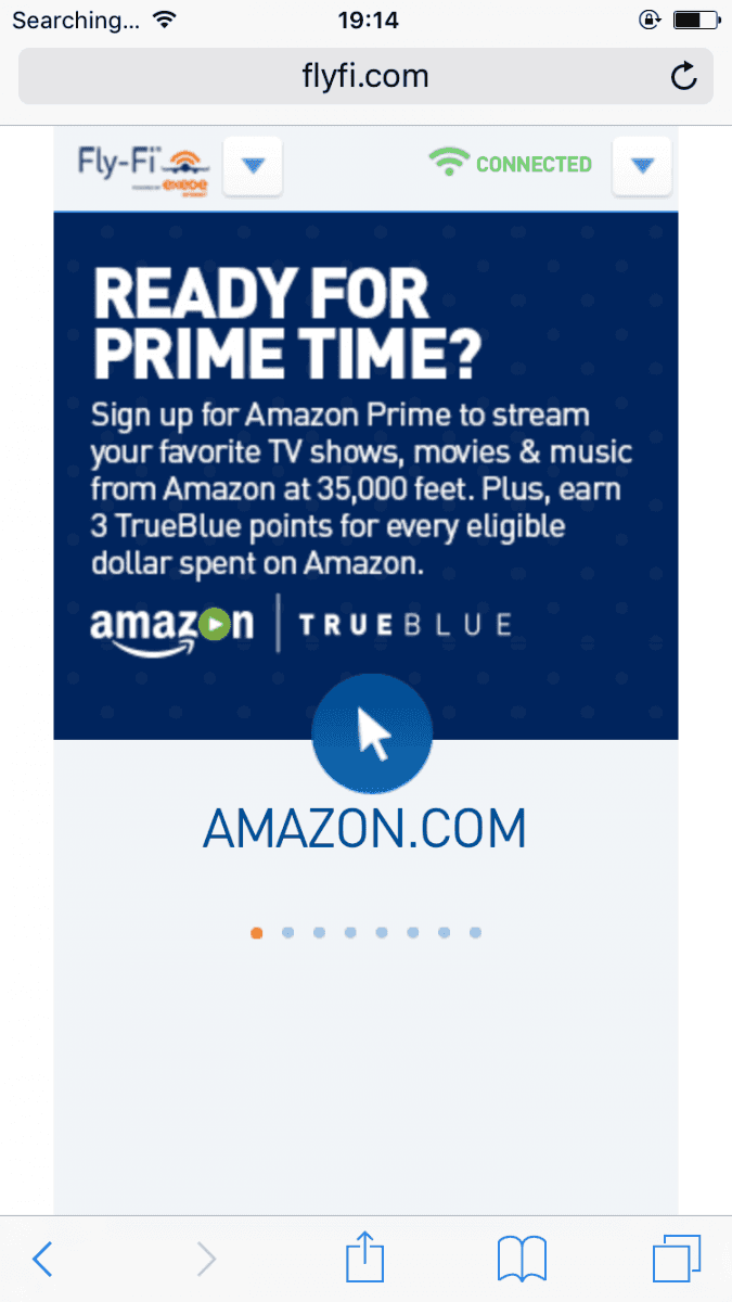 Fly-Fi, rychlý internet v letadlech jetBlue zdarma