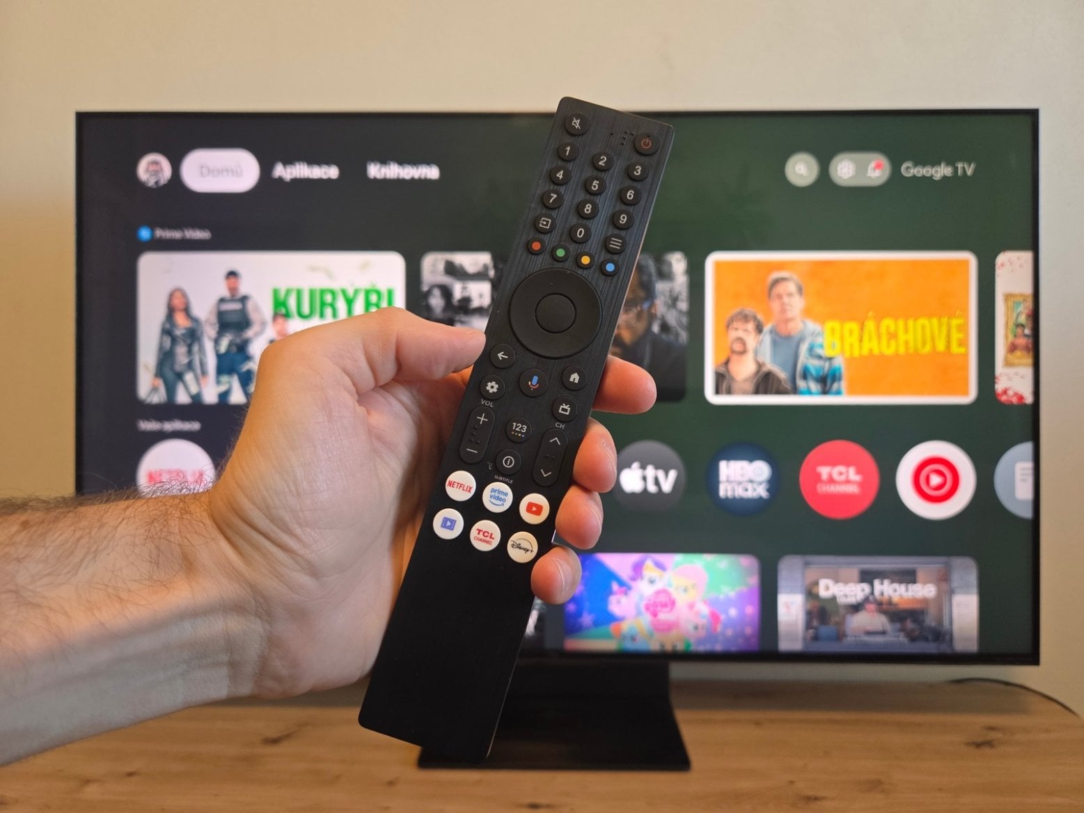 dálkový ovladač televize TCL C7K