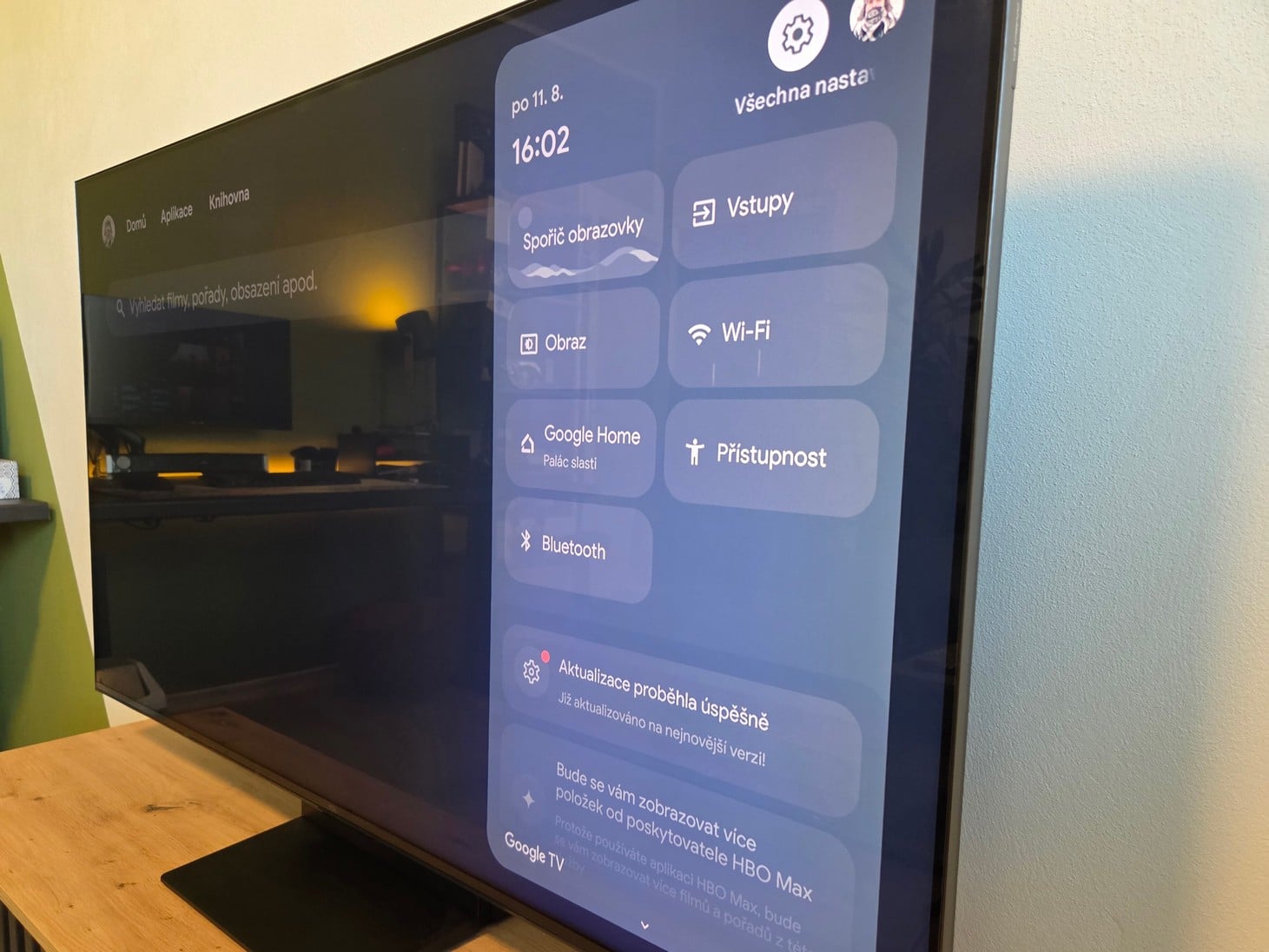 TCL C7K rychlé nastavení